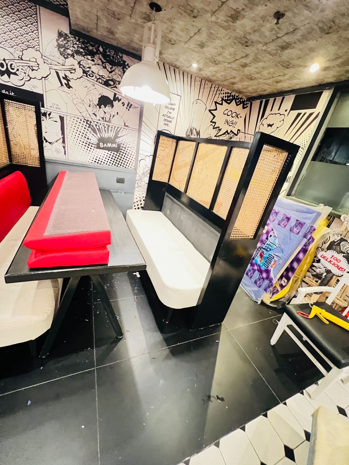 Restaurant Booth Upholstery Work - Upholstery Work