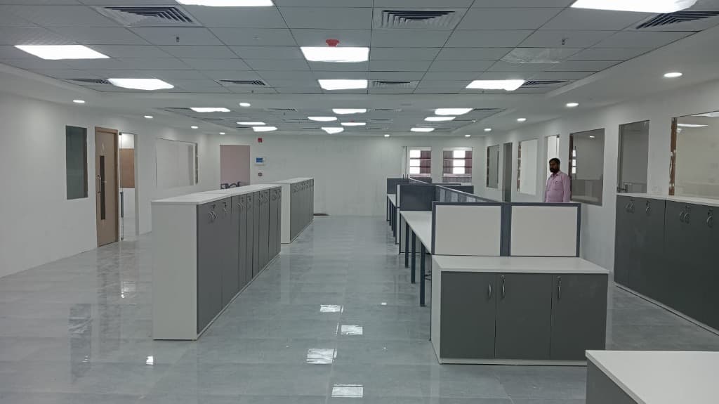 Open Office Layout - Office Interior