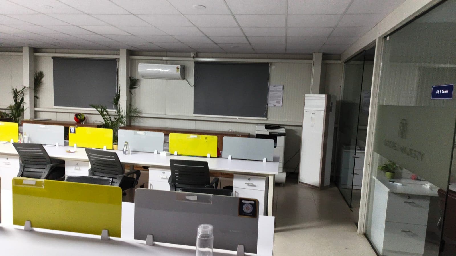 window blinds work - Godrej majesty