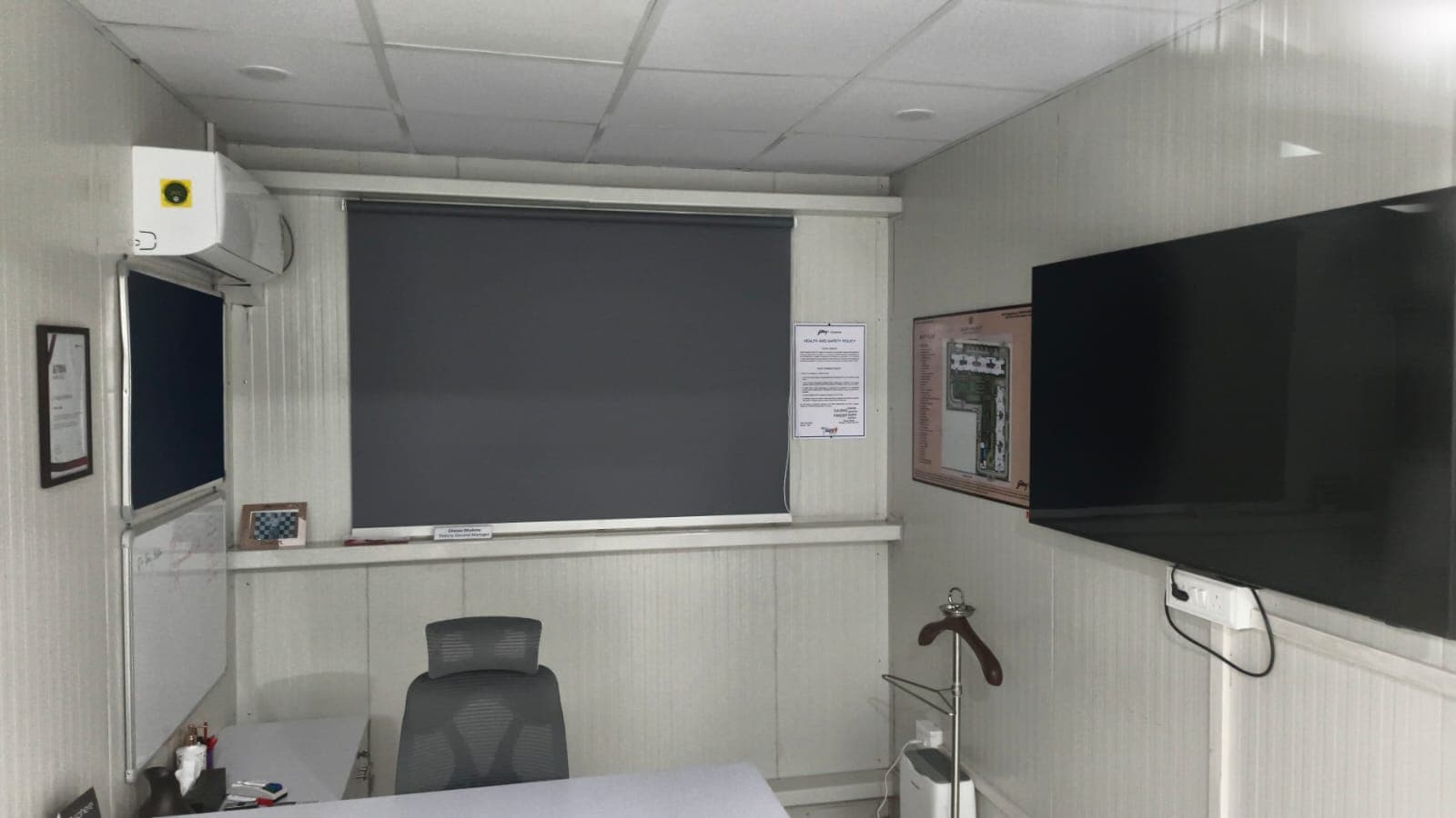 window blinds work - Godrej majesty