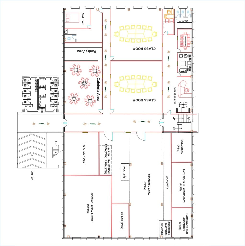 Corporate Headquarters Layout