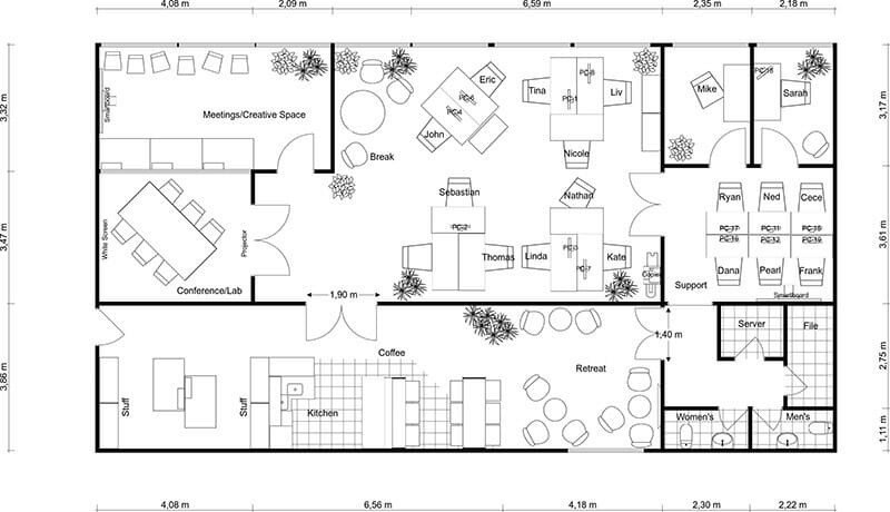 office layout design