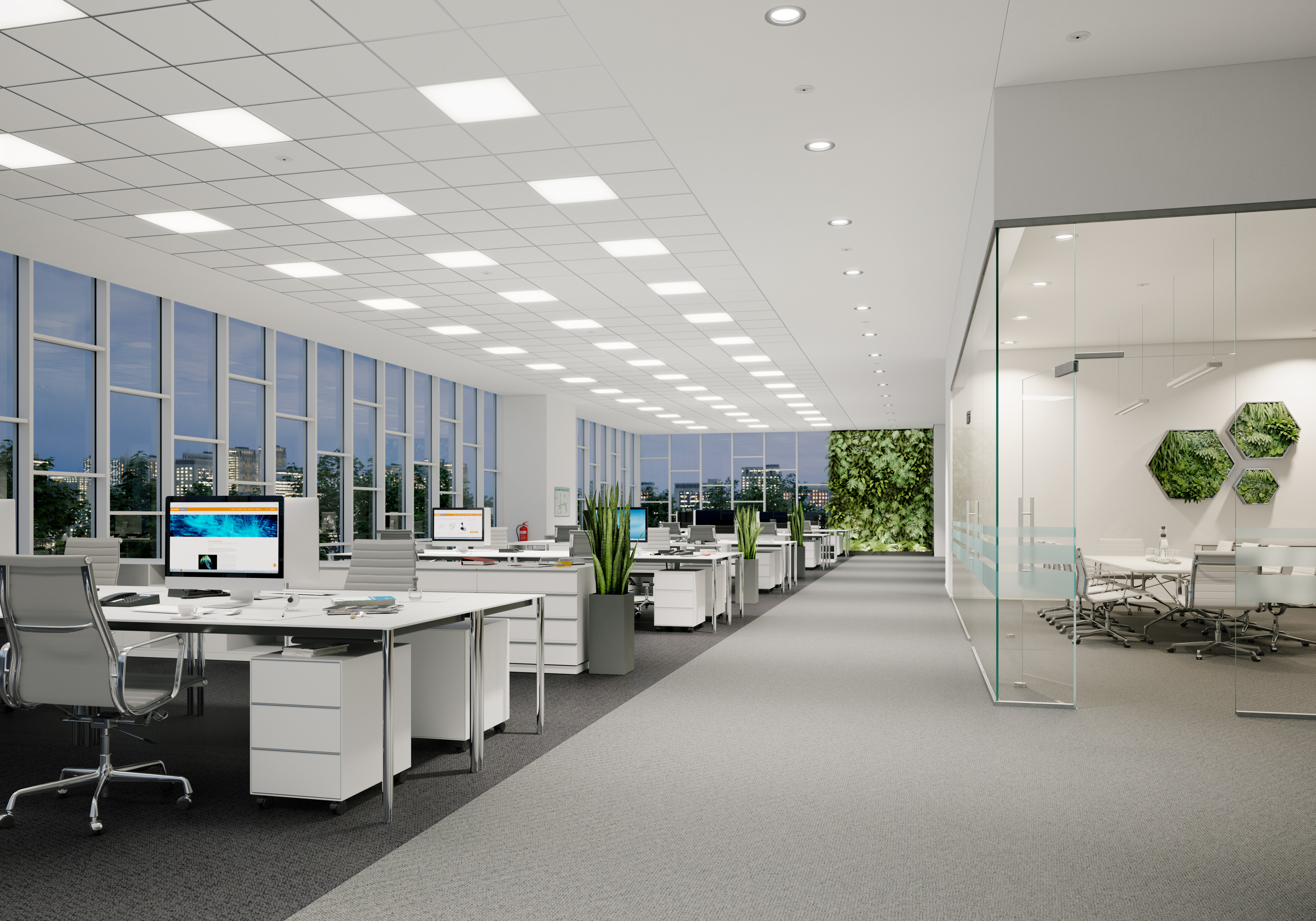 office lighting design